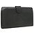 CHANEL Portafoglio Lungo Pelle Caviar Nero Oro CC Auth bs27231 D'oro