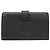CHANEL Portafoglio Lungo Pelle Caviar Nero Oro CC Auth bs27231 D'oro - vista 13
