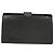 CHANEL Portafoglio Lungo Pelle Caviar Nero Oro CC Auth bs27231 D'oro - vista 2