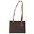 Céline Borsa a spalla in tela Macadam CELINE PVC marrone oro Auth 130361 D'oro - vista 13