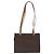 Céline Borsa a spalla in tela Macadam CELINE PVC marrone oro Auth 130361 D'oro - vista 2