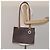 Céline Borsa a spalla in tela Macadam CELINE PVC marrone oro Auth 130361 D'oro - vista 21