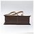 Céline Borsa a spalla in tela Macadam CELINE PVC marrone oro Auth 130361 D'oro - vista 5