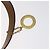 Céline Borsa a spalla in tela Macadam CELINE PVC marrone oro Auth 130361 D'oro - vista 9