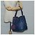Borsa a Spalla PRADA in Pelle Blu Argento Autentica 127875V - vista 25