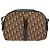 Borsa a spalla in tela Trotter Christian Dior marrone oro Auth 130411 D'oro - vista 13