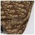 Borsa a spalla in tela Trotter Christian Dior marrone oro Auth 130411 D'oro - vista 14
