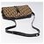 Borsa a spalla in tela Trotter Christian Dior marrone oro Auth 130411 D'oro - vista 7