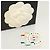 Spilla in plastica CHANEL COCO Mark con strass bianchi CC Auth BA3099 Bianco - vista 6