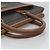 Borsa da lavoro in tela a nido d'ape Christian Dior PVC nera e oro Auth BA3097 - vista 7