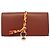 Chloé Portafoglio in Pelle Marrone Oro Auth 127898V D'oro - vista 13