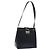 Borsa a Spalla Vala in Pelle Nera e Oro Auth 130219 di Salvatore Ferragamo Nero D'oro