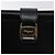 Borsa a Spalla Vala in Pelle Nera e Oro Auth 130219 di Salvatore Ferragamo Nero D'oro - vista 10