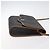 Borsa a spalla in tela a nido d'ape Christian Dior PVC nera e dorata Auth SW976 - vista 3