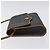 Borsa a spalla in tela a nido d'ape Christian Dior PVC nera e dorata Auth SW976 - vista 4
