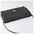 Borsa a spalla in tela a nido d'ape Christian Dior PVC nera e dorata Auth SW976 - vista 6