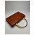 Vintage Givenchy 4G Ledertasche braun Orange - Ansicht 8
