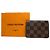 Louis Vuitton Vintage Gucci Damier Monogramm Leder Kartenhalter Braun