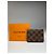 Louis Vuitton Vintage Gucci Damier Monogramm Leder Kartenhalter Braun - Ansicht 13
