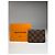 Louis Vuitton Vintage Gucci Damier Monogramm Leder Kartenhalter Braun - Ansicht 5