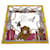 Céline Sciarpa Barocca Vintage Celine Giallo