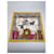 Céline Sciarpa Barocca Vintage Celine Giallo - vista 9