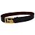 Céline Vintage Celine Paris Ledergürtel schwarz burgunder