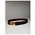 Céline Vintage Celine Paris Ledergürtel schwarz burgunder - Ansicht 14