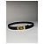 Céline Vintage Celine Paris Ledergürtel schwarz - Ansicht 9