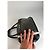 Céline Vintage Celine Paris Triomphe Monogramm Ledertasche Grau - Ansicht 13