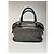 Céline Vintage Celine Paris Triomphe Monogramm Ledertasche Grau - Ansicht 3