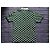 Polo Gucci de algodão verde com bordado GG - vista 5