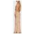 Roberto Cavalli Sirena Dorée Kleid Beige - Ansicht 2