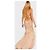 Roberto Cavalli Sirena Dorée Kleid Beige - Ansicht 3