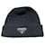 Berretto Prada Nero in Cashmere