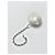 Portachiavi Hermès chiodo da sella Argento 925 Silver hardware - vista 4