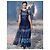 Dior Night Ballet Kleid SS2019 Schwarz Blau - Ansicht 2