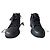 Sneakers alte Gucci Original GG Canvas Nere Nero