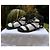 Sandali Jimmy Choo in pelle neri e strass dorati Nero - vista 3