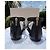 Sandali Jimmy Choo in pelle neri e strass dorati Nero - vista 4