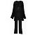 Issey Miyake Set Linear Echo SS1996 Nero