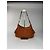 Vintage Givenchy Leather Bag Orange Brown - view 3