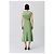 Claudie Pierlot Maxikleid grün fließend - Ansicht 6