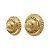 Orecchini a clip dorati Chanel D'oro - vista 2