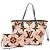 Borsa tote Monogram Neverfull MM di Louis Vuitton Marrone Multicolore