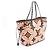 Borsa tote Monogram Neverfull MM di Louis Vuitton Marrone Multicolore - vista 2