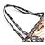 Borsa tote Monogram Neverfull MM di Louis Vuitton Marrone Multicolore - vista 7