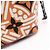 Borsa tote Monogram Neverfull MM di Louis Vuitton Marrone Multicolore - vista 8