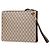 Clutch Farfalla Gucci Brown GG Supreme Web Marrone Beige - vista 2
