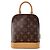 Zaino Alma Monogram Louis Vuitton Rosso